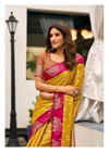 Madhavi By LT Weaving Satin Embroidery Sarees Exporters In India
